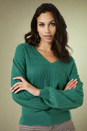 Garcia Sweater T40243-Green