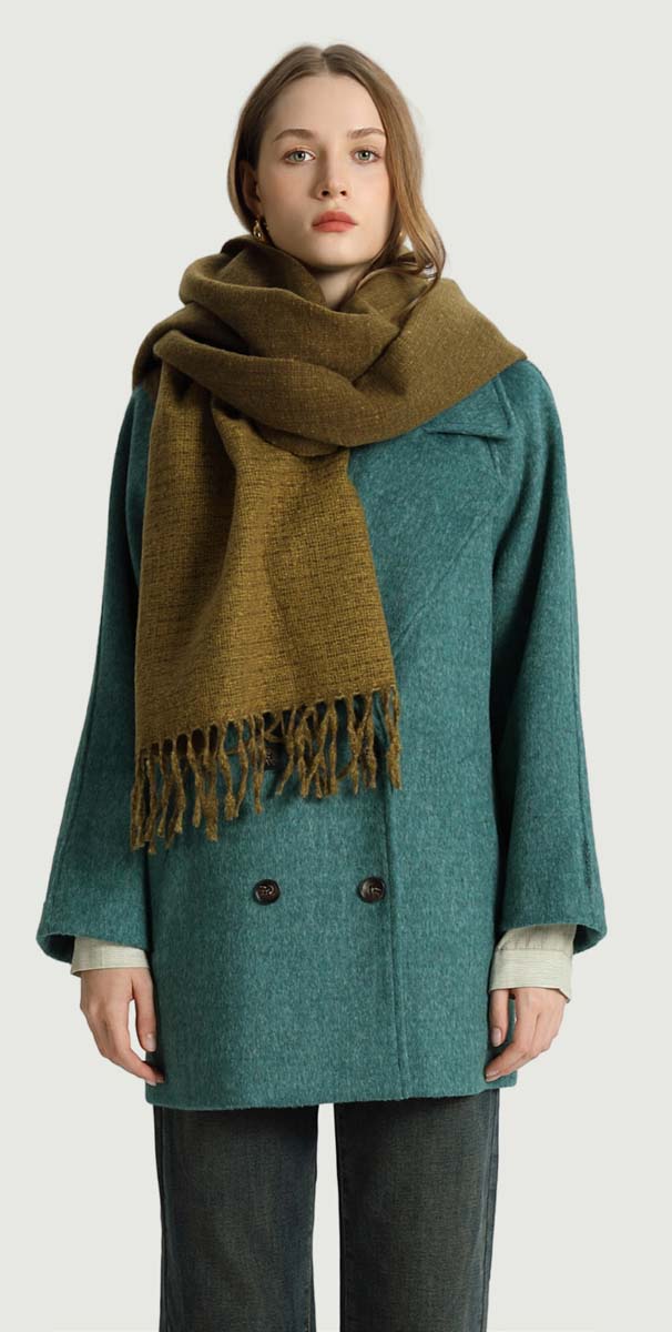 The Korner T26277001-F Fabia Scarf - Khaki