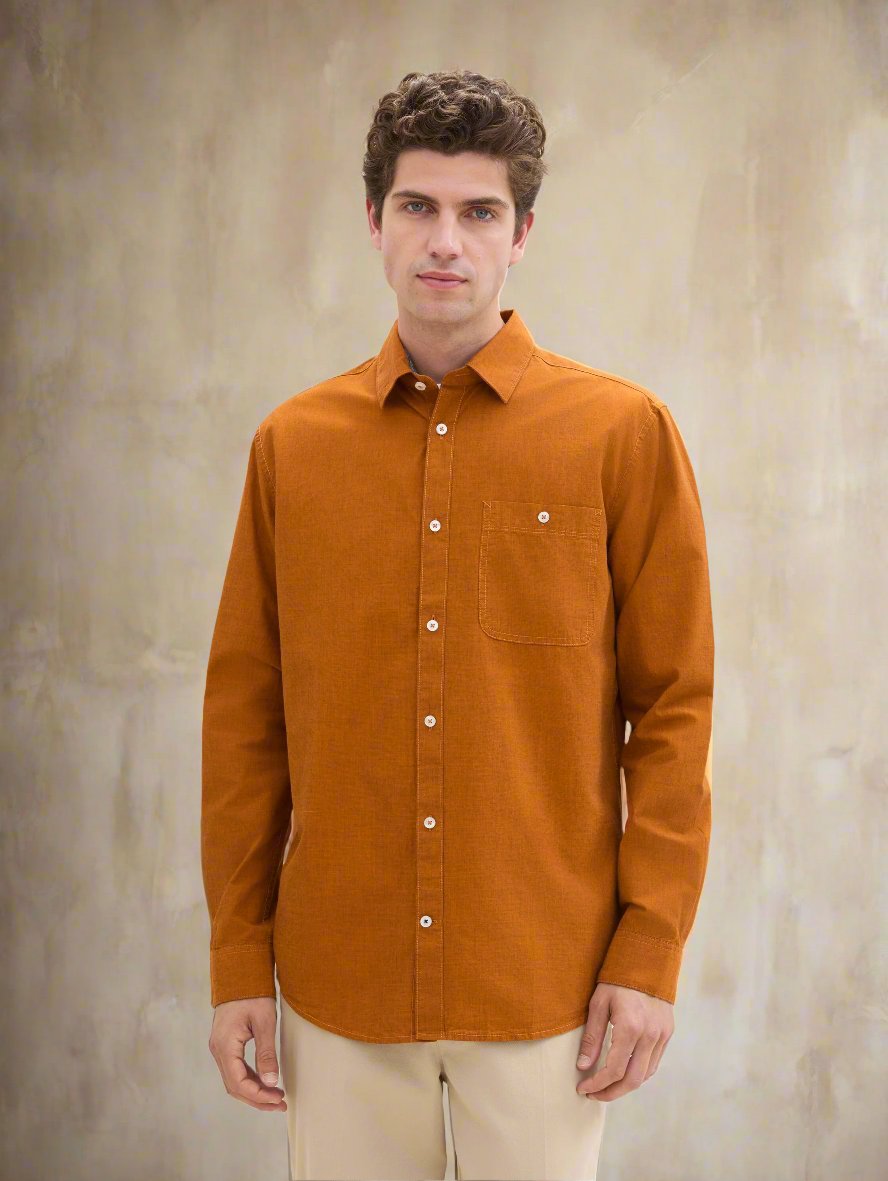 Tom tailor Shirt 1042652-terracotta