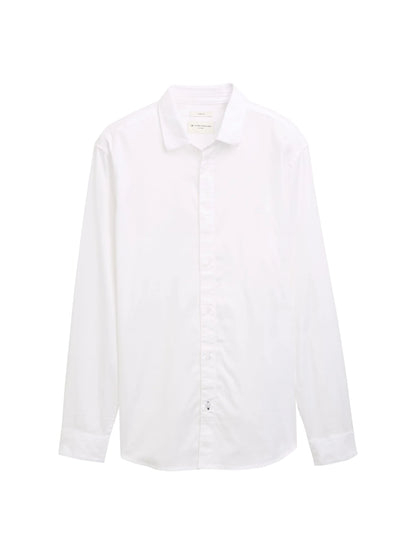 Tom Tailor Shirt 1045087 - White - Boutique Adam &amp; Eve marque canadienne, marque québécoise