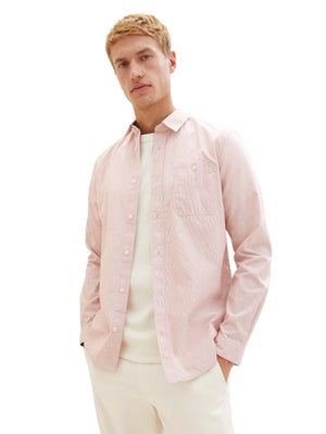 Tom tailor 1037442 pink long sleeve shirt