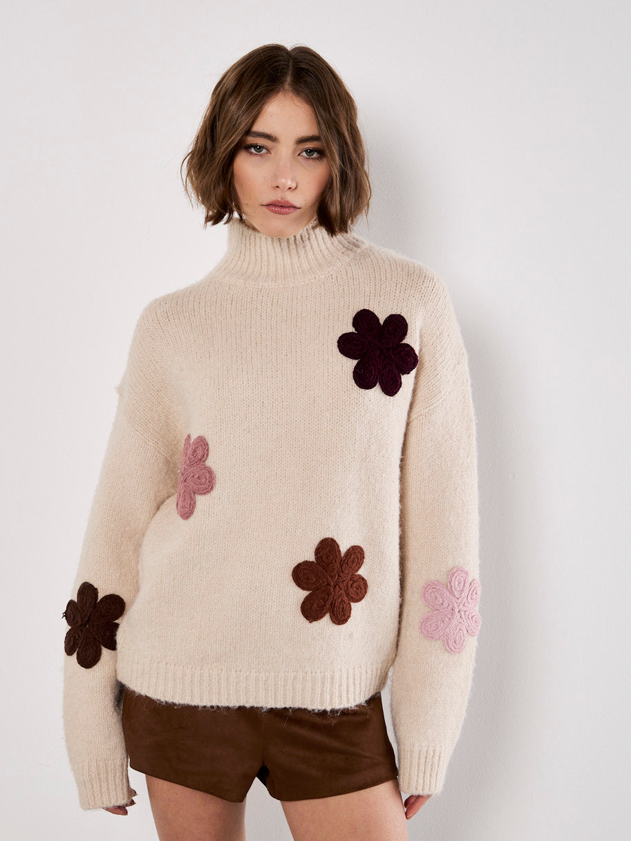Apricot Sweater x132676 - Boutique Adam &amp; Eve marque canadienne, marque québécoise