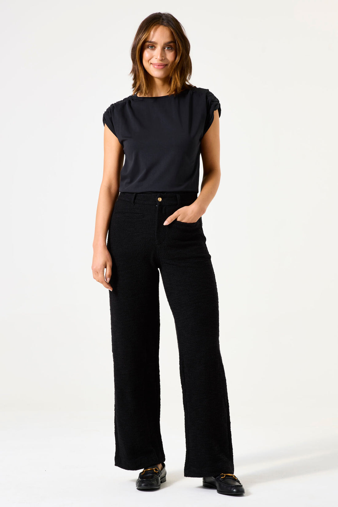 Garcia T-shirt B50006 - Black - Boutique Adam &amp; Eve marque canadienne, marque québécoise