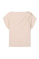 Garcia Top C50260 - Off white - Boutique Adam & Eve marque canadienne, marque québécoise