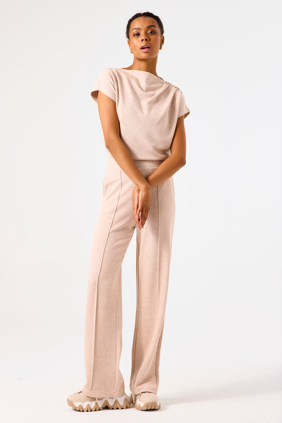 Garcia Top C50260 - Off white - Boutique Adam &amp; Eve marque canadienne, marque québécoise