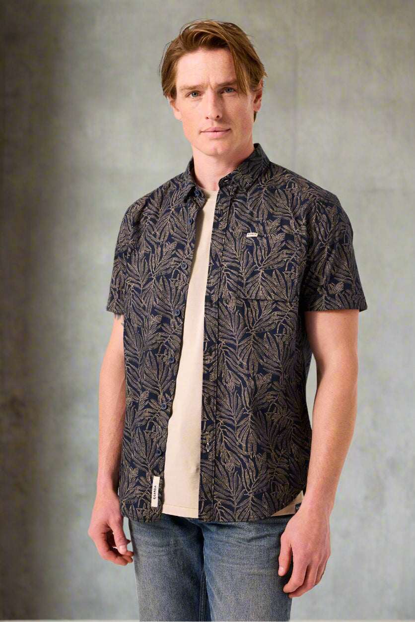 Garcia Shirt C51290 - Navy - Boutique Adam &amp; Eve marque canadienne, marque québécoise
