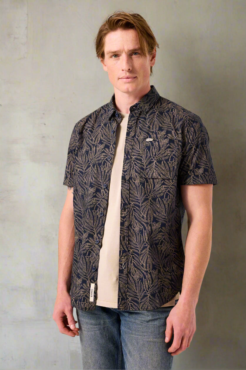 Garcia Shirt c51090 - Navy - Boutique Adam &amp; Eve marque canadienne, marque québécoise