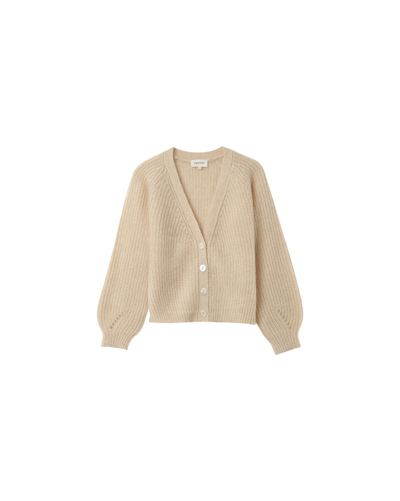Grace &amp; Mila Cardigan NASTER-Offwhite