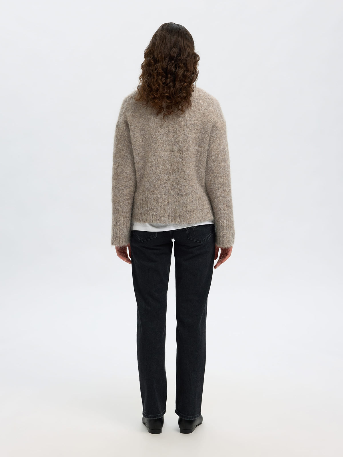 Selected Sweater GABRIELA - Taupe