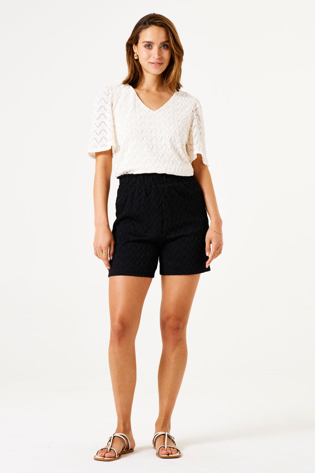 Garcia - Shorts D50141 - Black - Boutique Adam &amp; Eve marque canadienne, marque québécoise