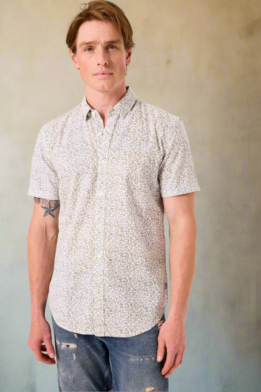 Garcia Shirt c51094 - Off white - Boutique Adam &amp; Eve marque canadienne, marque québécoise