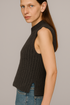 Grace & Mila - Sweater SABLON - Grey - Boutique Adam & Eve marque canadienne, marque québécoise