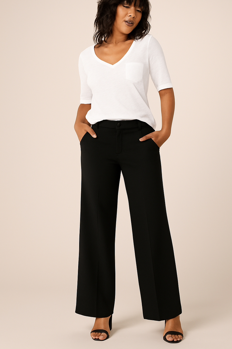 Liverpool Pants kelsey-crop - Boutique Adam &amp; Eve marque canadienne, marque québécoise