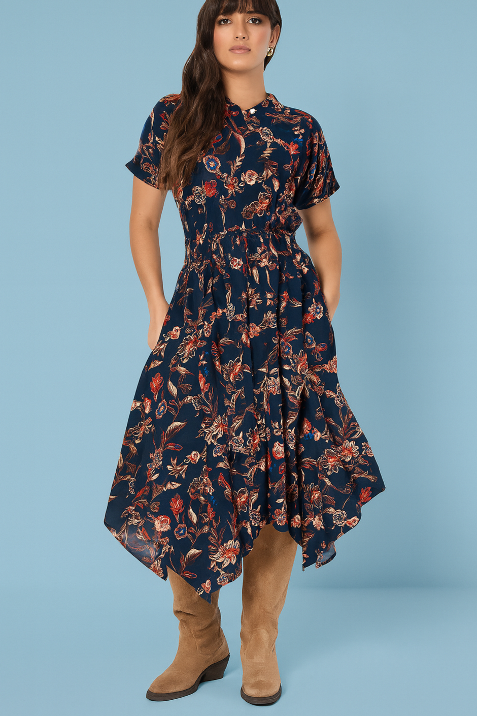 Apricot - Dress 904033 - Boutique Adam &amp; Eve marque canadienne, marque québécoise