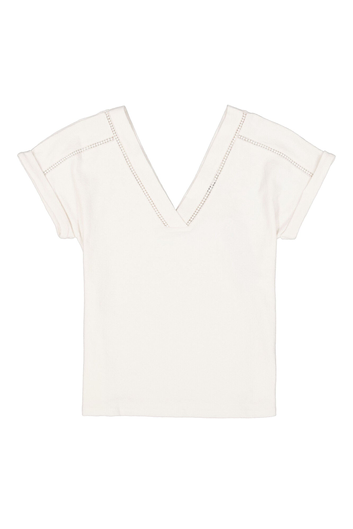 Garcia T-shirt e50204 - Off white - Boutique Adam &amp; Eve marque canadienne, marque québécoise