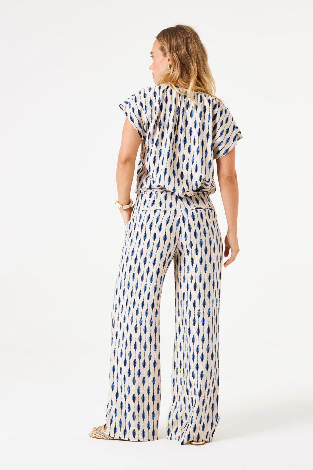Garcia- Pants e50314 - Blue - Boutique Adam &amp; Eve marque canadienne, marque québécoise