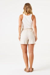 Garcia - Shorts e50344 - Off white - Boutique Adam & Eve marque canadienne, marque québécoise