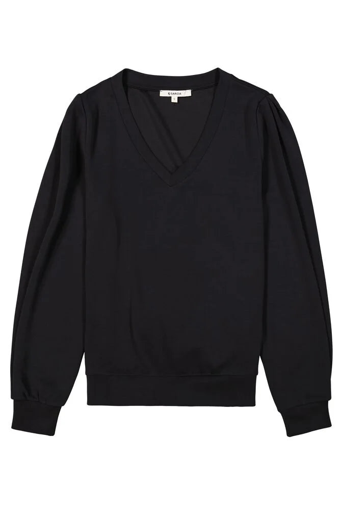 Garcia Sweater T40261-Black