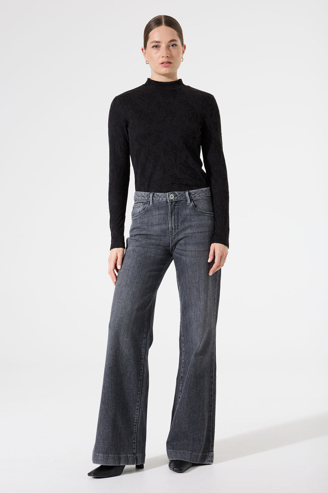 Garcia - Top - i50210 - Black - Boutique Adam &amp; Eve marque canadienne, marque québécoise