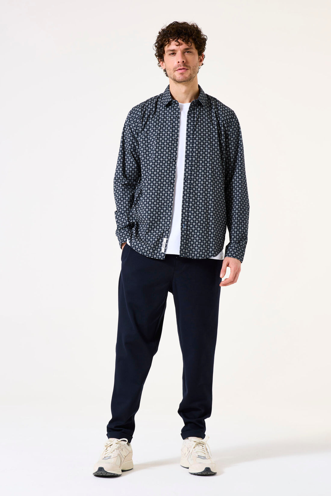 Garcia Shirt h51280 - Navy - Boutique Adam &amp; Eve marque canadienne, marque québécoise