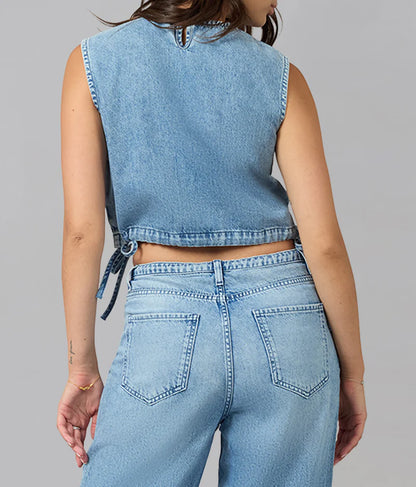 Lola Jeans Top LIEL - Boutique Adam &amp; Eve marque canadienne, marque québécoise