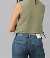 Lola Jeans Top LIEL - Boutique Adam & Eve marque canadienne, marque québécoise