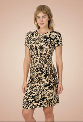 Ragwear Dress KNOTTA PRINT- Boutique Adam & Eve marque canadienne, marque québécoise