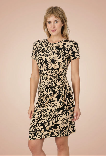 Ragwear Dress KNOTTA PRINT- Boutique Adam &amp; Eve marque canadienne, marque québécoise
