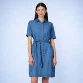 Ragwear Dress ROZYNA DENIM - Boutique Adam & Eve marque canadienne, marque québécoise