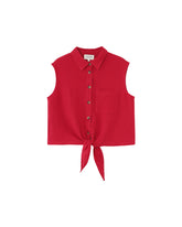 Grace & Mila - Blouse REGLISSE - Cherry - Boutique Adam & Eve marque canadienne, marque québécoise