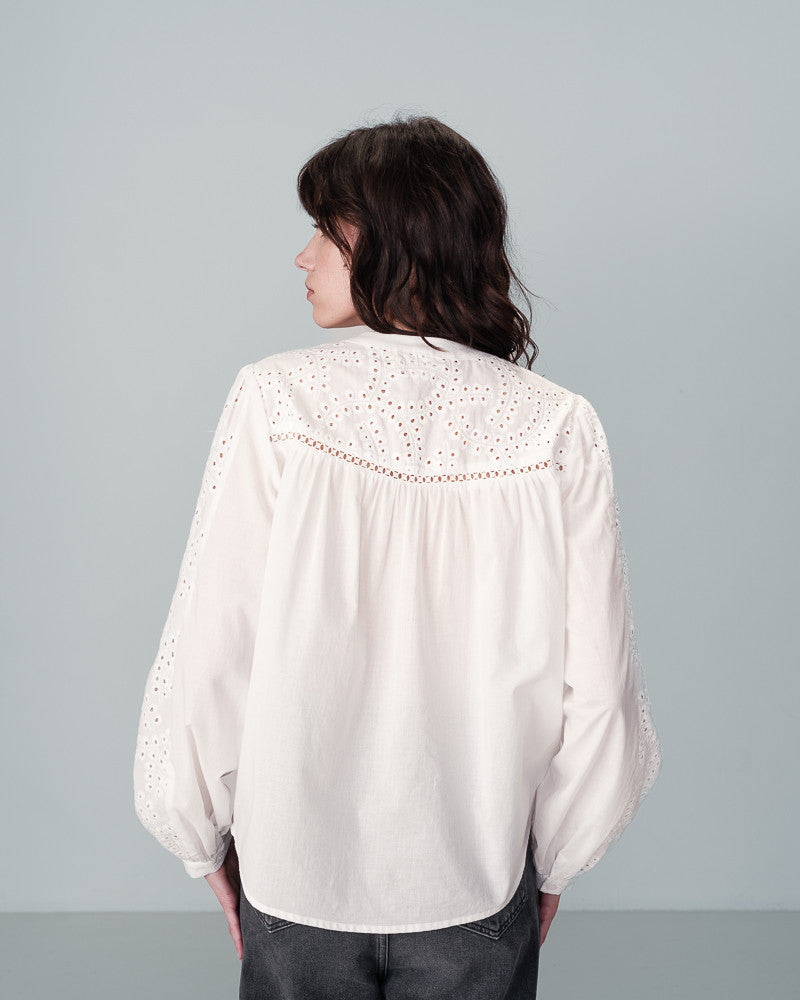 Grace &amp; Mila Top NOLISA-White
