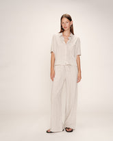 Grace & Mila - Blouse RHUM - Off white - Boutique Adam & Eve marque canadienne, marque québécoise