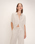 Grace & Mila - Blouse RHUM - Off white - Boutique Adam & Eve marque canadienne, marque québécoise