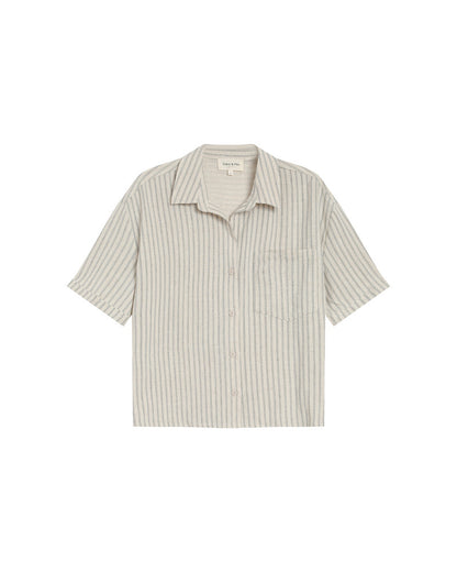 Grace &amp; Mila - Blouse RHUM - Off white - Boutique Adam &amp; Eve marque canadienne, marque québécoise