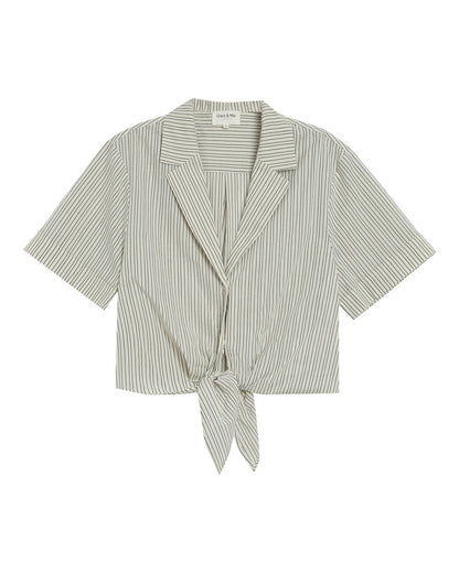 Grace &amp; Mila - Blouse RUTH - Off white - Boutique Adam &amp; Eve marque canadienne, marque québécoise