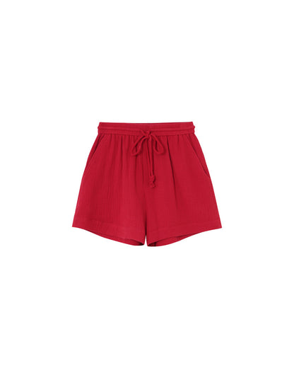 Grace &amp; Mila - Shorts RIO - Red - Boutique Adam &amp; Eve marque canadienne, marque québécoise