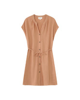 Grace & Mila - Dress ROZANA - Terracotta - Boutique Adam & Eve marque canadienne, marque québécoise