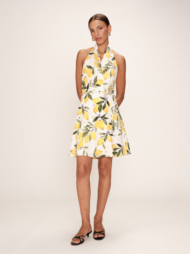 Grace &amp; Mila - Dress RENATA - Navy - Boutique Adam &amp; Eve marque canadienne, marque québécoise