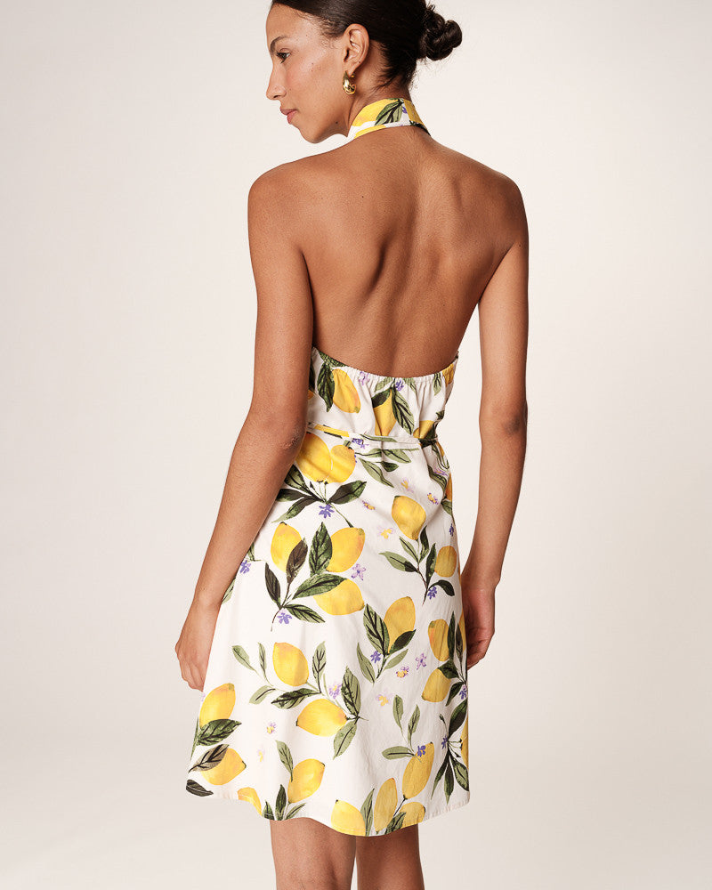 Grace &amp; Mila - Dress RENATA - Navy - Boutique Adam &amp; Eve marque canadienne, marque québécoise