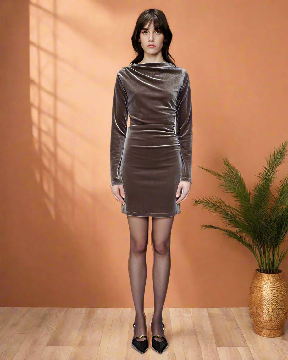Grace &amp; Mila Dress OCEANE-Grey