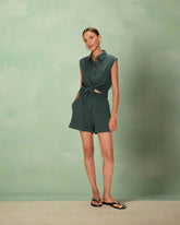 Grace & Mila - Shorts RIO - Green - Boutique Adam & Eve marque canadienne, marque québécoise