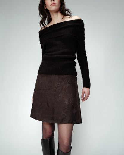 Grace &amp; Mila Skirt OPALE-Black