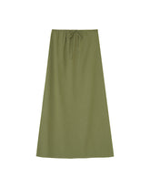 Grace & Mila - Skirt ROUSSE - Khaki - Boutique Adam & Eve marque canadienne, marque québécoise