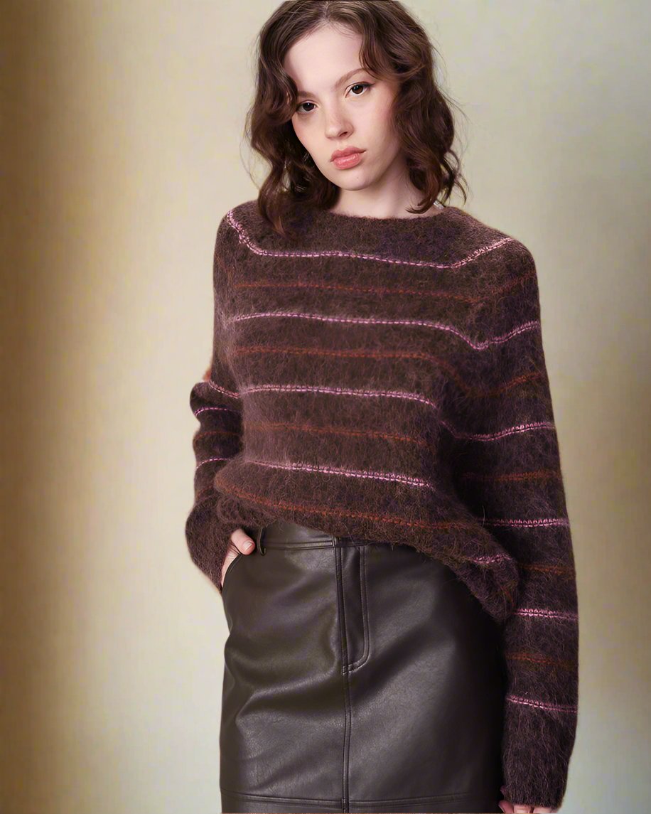 Grace & Mila Sweater NAUSICA-Marron