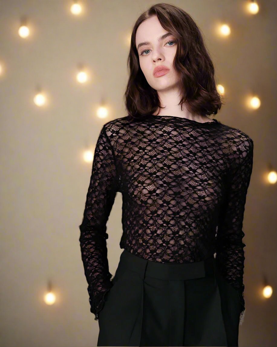 Grace &amp; Mila Top NICOLE-Black