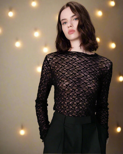 Grace &amp; Mila Top NICOLE-Black