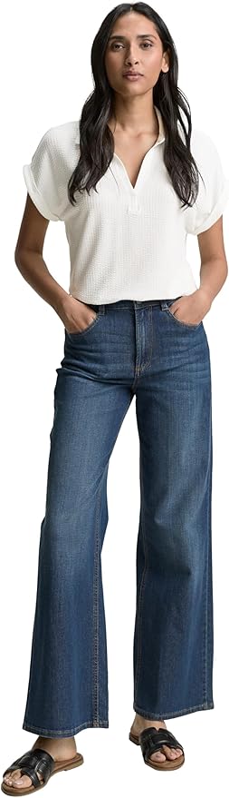 Tom tailor t-shirt 1046415 - White - Boutique Adam &amp; Eve marque canadienne, marque québécoise
