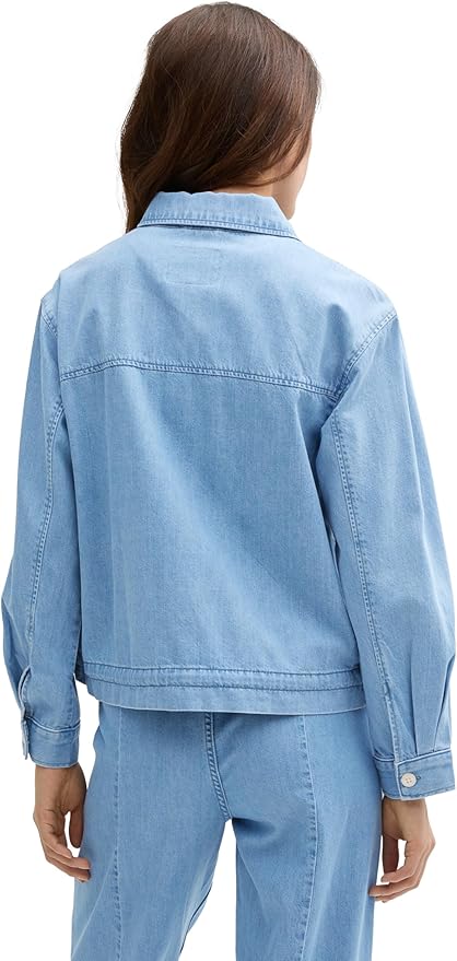 Tom Tailor- Jacket -1046683 - Blue - Boutique Adam &amp; Eve marque canadienne, marque québécoise
