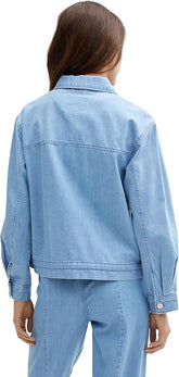 Tom Tailor- Jacket -1046683 - Blue - Boutique Adam & Eve marque canadienne, marque québécoise