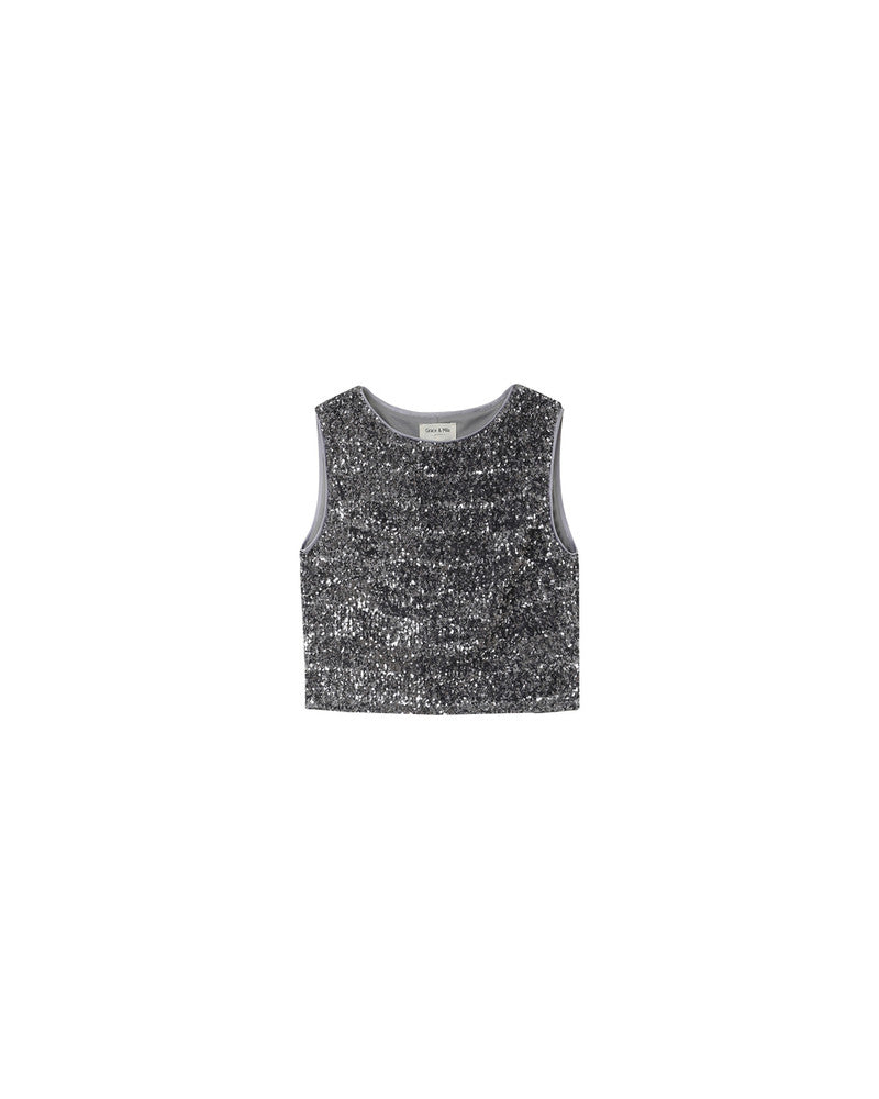 Grace &amp; Mila Top ORLY-Silver